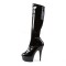 Delight-2000 - Black Stretch Patent/Black