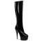 Delight-2000 - Black Stretch Patent/Black