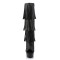 DELIGHT-2019-3 - Black Faux Leather Black Matte