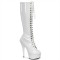 Delight-2023 - White Stretch Patent/White