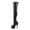 DELIGHT-3000 - Black Stretch Pu Black Matte