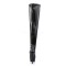 DELIGHT-3000 - Black Stretch Pu Black Matte