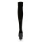 Delight-3002 - Black Stretch Velvet/Black