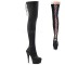 Delight-3003 - Black Lycra Matte  