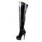 Delight-3010 - Black Patent/Black