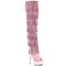 Delight-3017HG-RSF - Pink Hologram Pat Clear