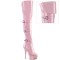 Delight-3018 - Pink Stretch Patent
