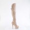 Delight-3018 - Nude Stretch Patent