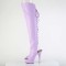 Delight-3019 - Lavender Faux Leather Matte