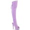 Delight-3019 - Lavender Faux Leather Matte