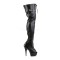 DELIGHT-3025 - Black Stretch Pu