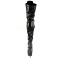 Delight-3028 - Black Stretch Patent/Black