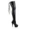 Delight-3063 - Black Stretch Pu/Black