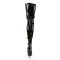 Delight-4000 - Black Stretch Patent/Black