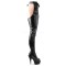 Delight-5000 - Black Stretch Pu/Black Matte