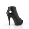Delight-600-11 - Black Faux Leather Matte