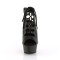 Delight-600-20 - Black Faux Leather Matte  