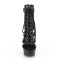 Delight-600-35 - Black Faux Leather Matte  