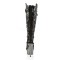 Delight-600-46 - Black Velvet Suede/Pewter Chrome