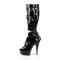 DELIGHT-600-49 - Black Stretch Patent Black