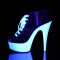 Delight-600SK-01 - Black Canvas Neon White  