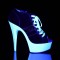 Delight-600SK-01 - Black Canvas Neon White  