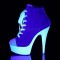 Delight-600SK-02 - Denim Blue Canvas Neon White
