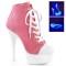 Delight-600SK-02 - Pink Canvas Neon White