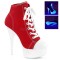 Delight-600SK-02 - Red Canvas Neon White