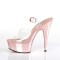 Delight-608 - Clear Rose Gold Chrome  