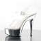 Delight-608 - Clear/Silver Chrome