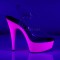 Delight-608UV - Clear/Neon Purple