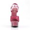 Delight-609-5G - Hot Pink Glitter/Hot Pink Glitter