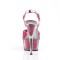 Delight-609-5G - Hot Pink Glitter/Hot Pink Glitter