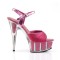 Delight-609-5G - Hot Pink Glitter/Hot Pink Glitter