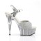 Delight-609-5G - Silver Glitter/Silver Glitter