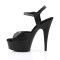 DELIGHT-609 - Black Pu Black Matte
