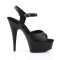 DELIGHT-609 - Black Pu Black Matte