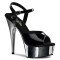 Delight-609 - Black/Silver Chrome