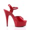 Delight-609 - Red Patent/Red