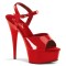 Delight-609 - Red Patent/Red