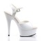 Delight-609 - White Patent/White