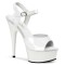 Delight-609 - White Patent/White