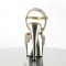 Delight-609G - Gold Multi Glitter/Gold Chrome