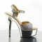Delight-609G - Gold Multi Glitter/Gold Chrome