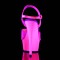 Delight-609Uvg - Neon Hot Pink Glitter/Hot Pink