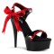 Delight-615 - Black-Red/Black