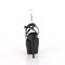 Delight-624-1 - Black Faux Leather Matte