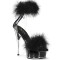Delight-624F - Clear Black Fur Matching