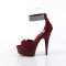 Delight-625 - Burgundy Faux Suede Matte
